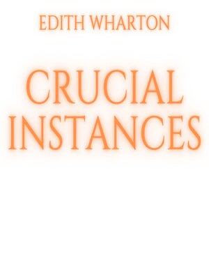 cover image of Crucial Instances